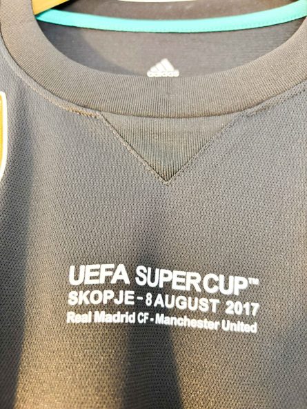 Long Sleeve Real Madrid Away 2017/2018 UEFA Super Cup Final Edition - Image 6