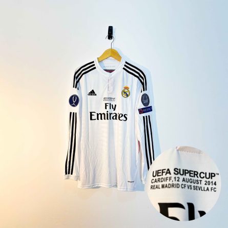 Long Sleeve Real Madrid Away 2014/2015 UEFA Super Cup Final Edition - Image 1