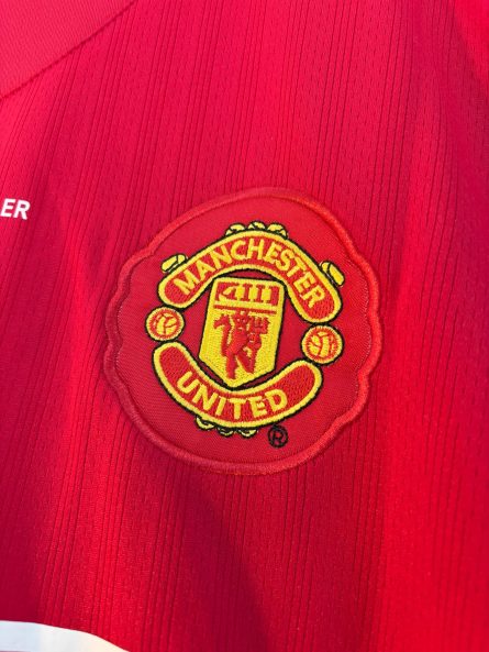 Manchester United Home Jersey 2008 – Solskjær Testimonial Match Edition - Image 6