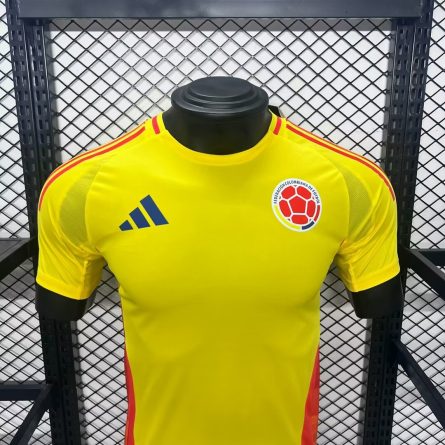 Player Version Colombia Home Jersey 2024 - Image 3