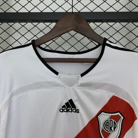 Long Sleeve River Plate Home Jersey 2006 2007 - Image 3