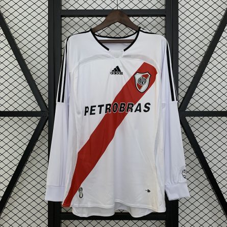 Long Sleeve River Plate Home Jersey 2006 2007