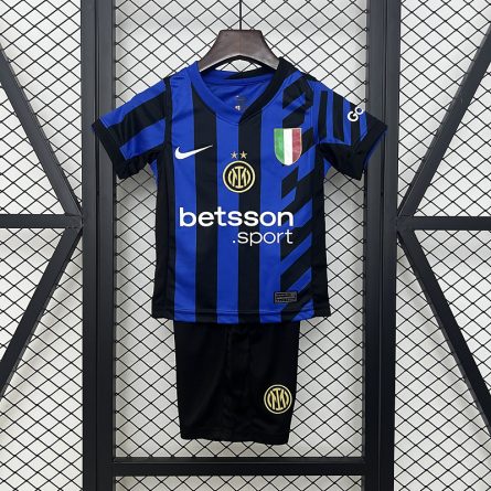 Kids Inter Milan Home Jersey 2024 2025 - Image 1