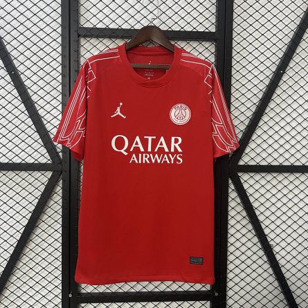 PSG 4th 2024 2025 Jersey Red - Image 1