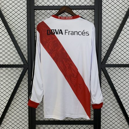 Long Sleeve River Plate Home Jersey 2013 2014 - Image 5