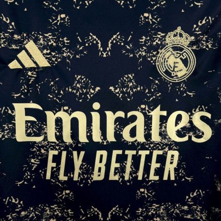 Real Madrid Special Jersey Black 2024/2025 FR231 - Image 4