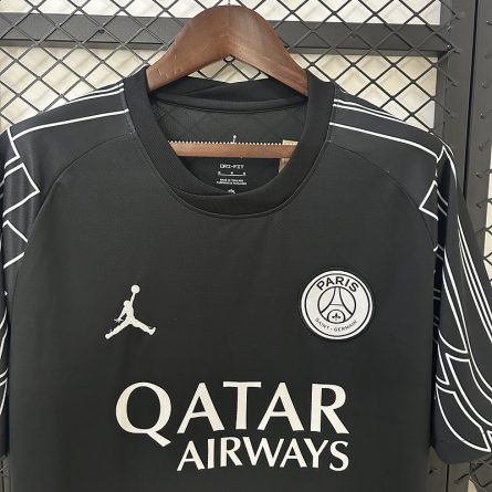 PSG 4th Jersey 2024 2025 Black Edition - Image 2