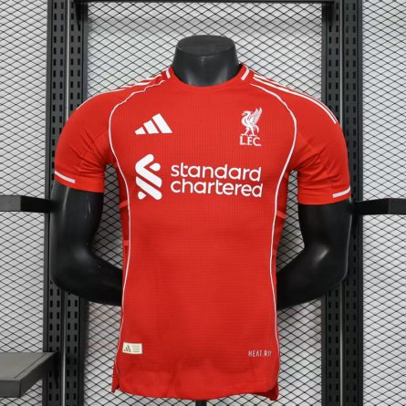Player Version Liverpool Home Jersey 2025 2026 LEAKED Version - Image 1