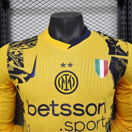 Long Sleeve Player Version Inter Milan 3rd Jersey 2024/2025 - Image 4