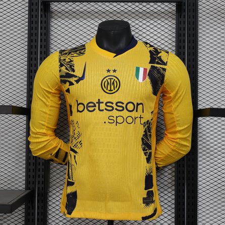 Long Sleeve Player Version Inter Milan 3rd Jersey 2024/2025 - Image 1