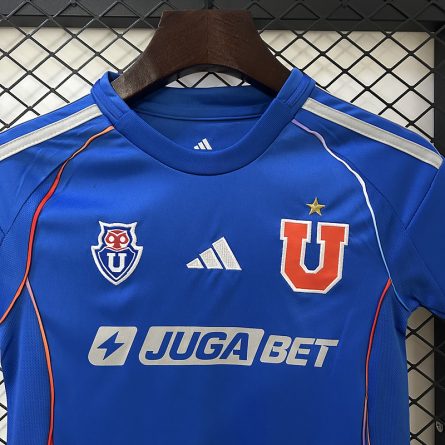 Kids Universidad de Chile Home Jersey 2025 - Image 3