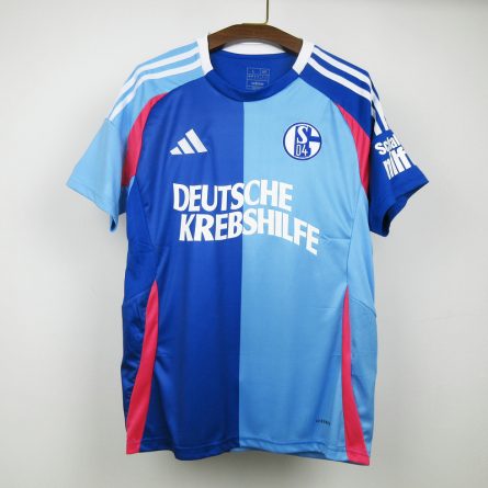 Special FC Schalke 04 German Cancer Aid Home Jersey