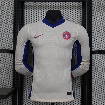 Long Sleeve Player Version Chelsea Away Jersey 2024/2025 - Image 1