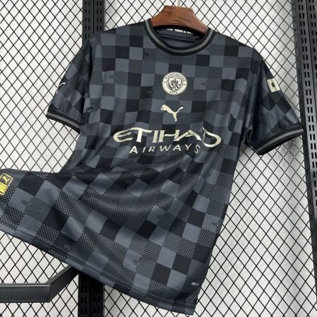 Manchester City Black Special Edition Jersey 2024 - Image 2