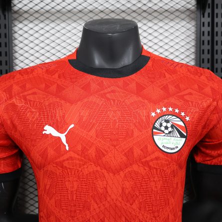 Player Version Egypt Home Jersey 2025 - Image 3