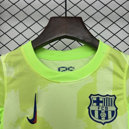 Kids Barcelona 3rd Jersey 2024 2025 - Image 3