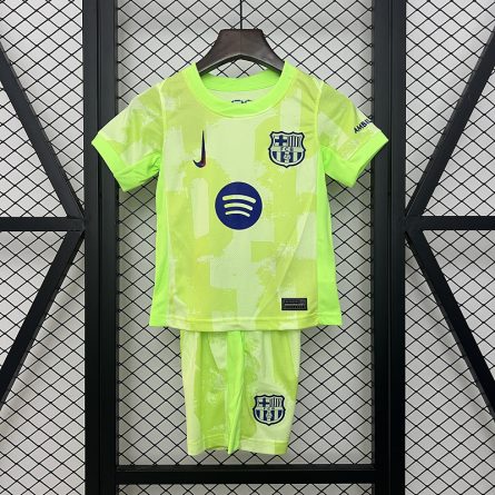 Kids Barcelona 3rd Jersey 2024 2025 - Image 1