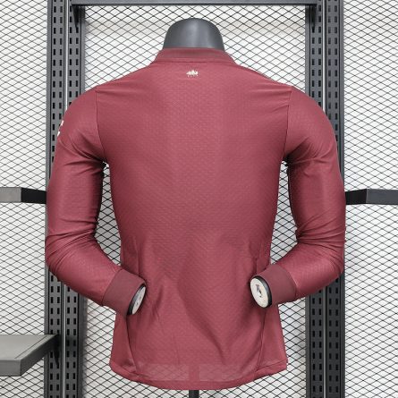 Long Sleeve Player Version Manchester City Away Jersey 2024 2025 - Image 4