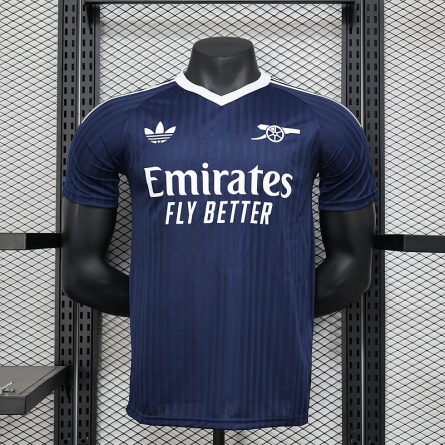 Player Version Arsenal Goalkeeper Navy Jersey 2024/2025 - Image 1