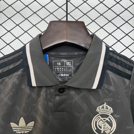Kids Real Madrid 3rd Jersey 2024 2025 - Image 3