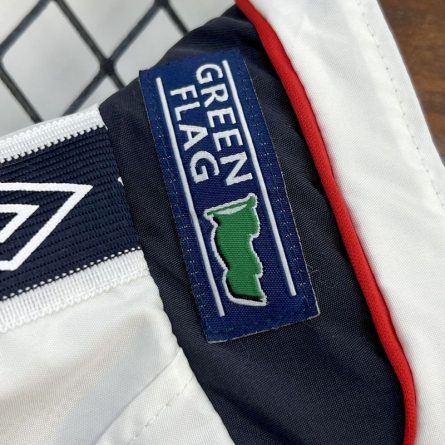 England Windbreaker Jacket 1998 White - Image 4