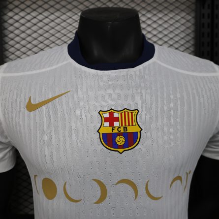 Player Version Barcelona Home Jersey x COLDPLAY White Edition - Image 2