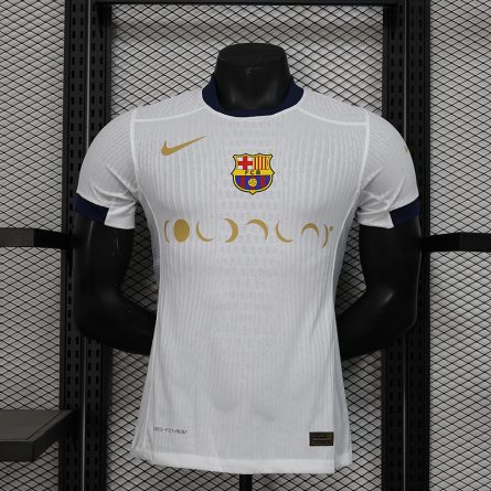 Player Version Barcelona Home Jersey x COLDPLAY White Edition - Image 1
