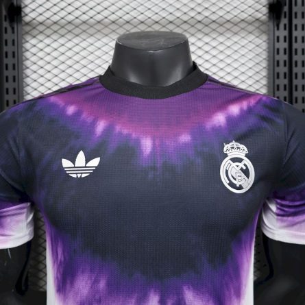 Real Madrid Prematch Jersey Purple - Image 6
