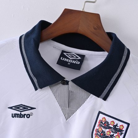 England 1990 Home Jersey - Image 4