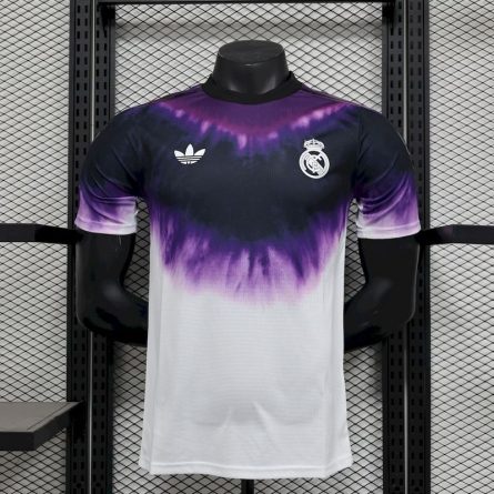 Real Madrid Prematch Jersey Purple - Image 1