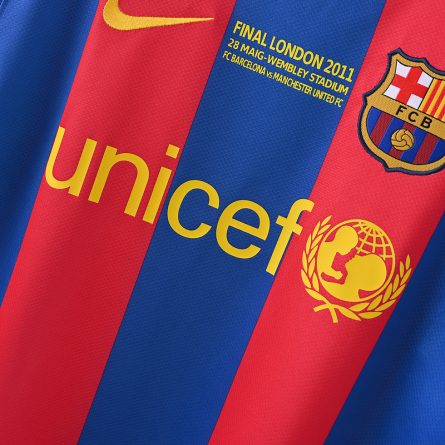Long Sleeve Barcelona Home Champions League Final Edition 2011 - Image 3