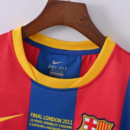 Long Sleeve Barcelona Home Champions League Final Edition 2011 - Image 2