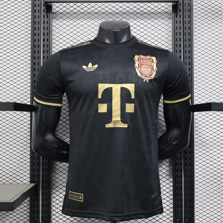Player Version Bayern 125th Years Anniversary Jersey Black Edition - Image 1