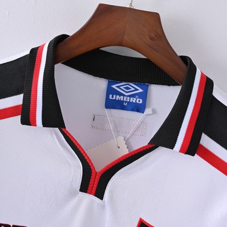 Long Sleeve Manchester United Away 1997 1998 - Image 2