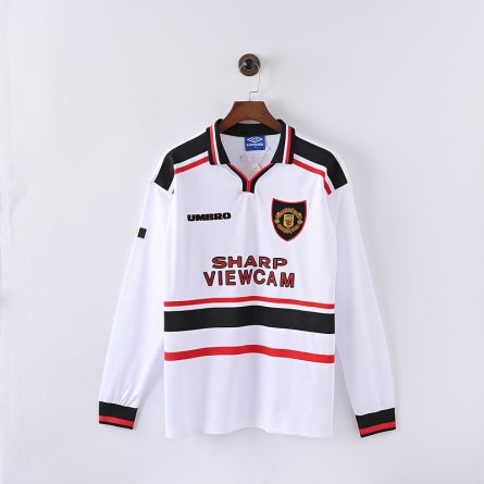 Long Sleeve Manchester United Away 1997 1998 - Image 1