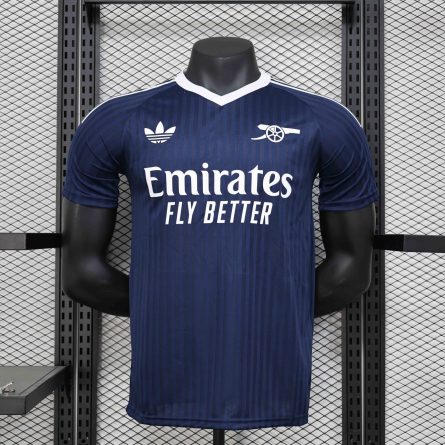 Player Version Arsenal Goalkeeper Navy Jersey 2024/2025 - Image 1