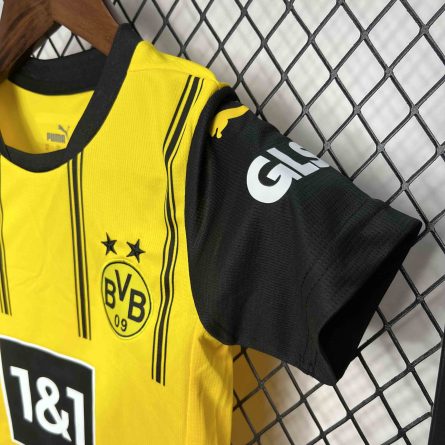 Kids Dortmund Home Jersey 2024 2025 - Image 5