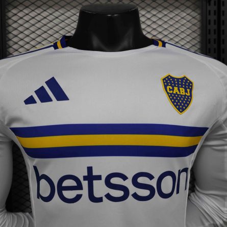 Long Sleeve Player Version Boca Juniors Away Jersey 2024/2025 - Image 6