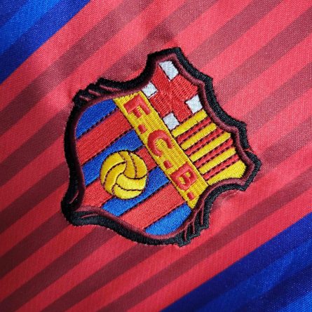 Long Sleeve Barcelona Home 1990 1991 - Image 4