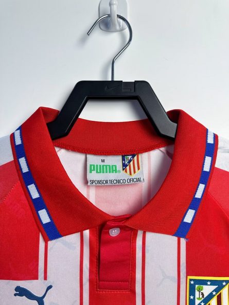 Long Sleeve Atletico Madrid Home 1994 1995 - Image 3