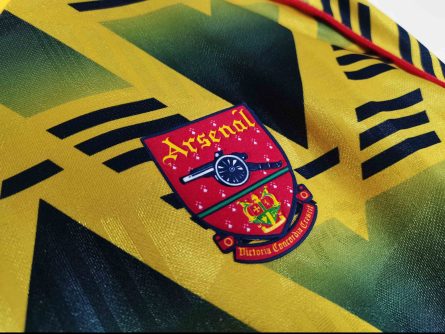 Long Sleeve Arsenal Away 1991 1993 - Image 6