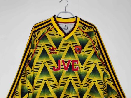 Long Sleeve Arsenal Away 1991 1993 - Image 4