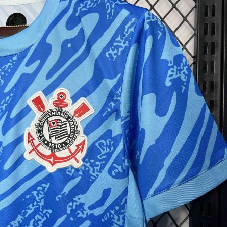 Corinthians Goalkeeper Blue Jersey 2024 - Image 3
