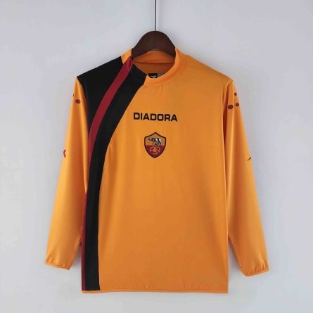 Long Sleeve AS Roma 3rd Jersey 2005 2006
