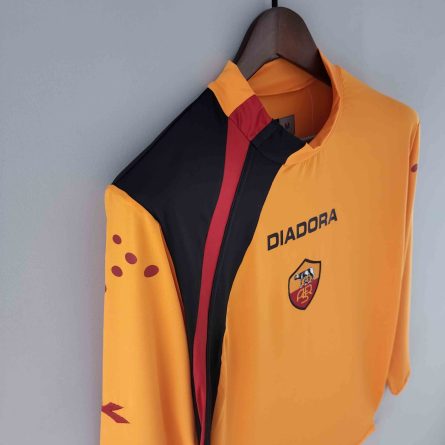 Long Sleeve AS Roma 3rd Jersey 2005 2006 - Image 4