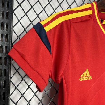 Kids Spain Home Jersey 2012 - Image 2