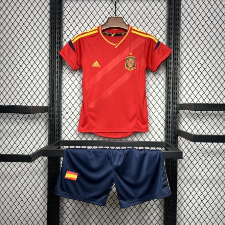Kids Spain Home Jersey 2012 - Image 1