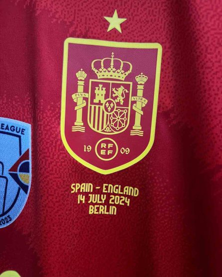 Spain Home Jersey 2024 vs England Euro Final Edition - Image 2