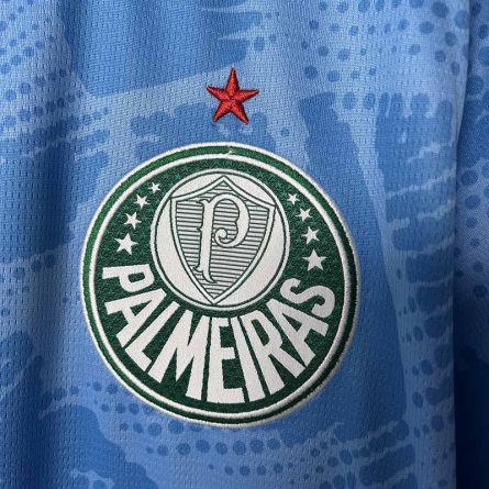 Palmeiras Goalkeeper Jersey Blue 2025–2026 - Image 5
