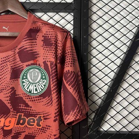 Palmeiras Goalkeeper Jersey Red 2025–2026 - Image 4